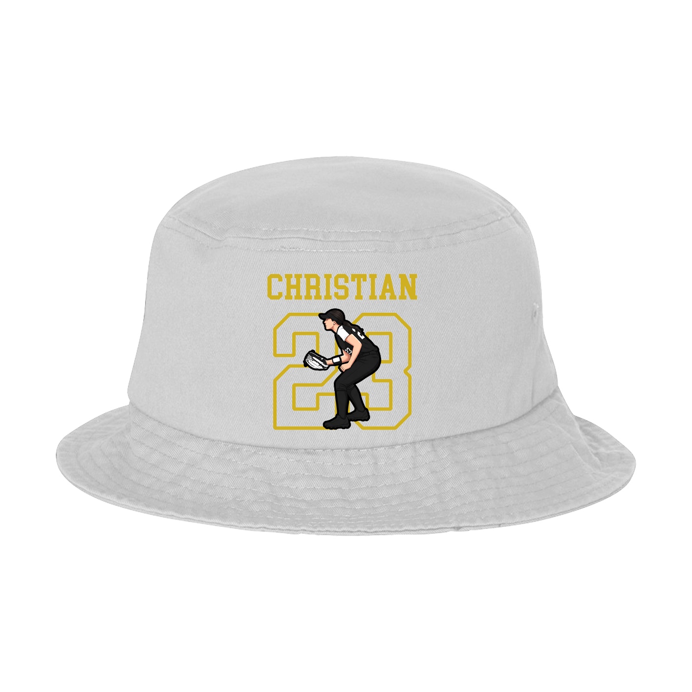 Bucket Cap — Shirsey in White