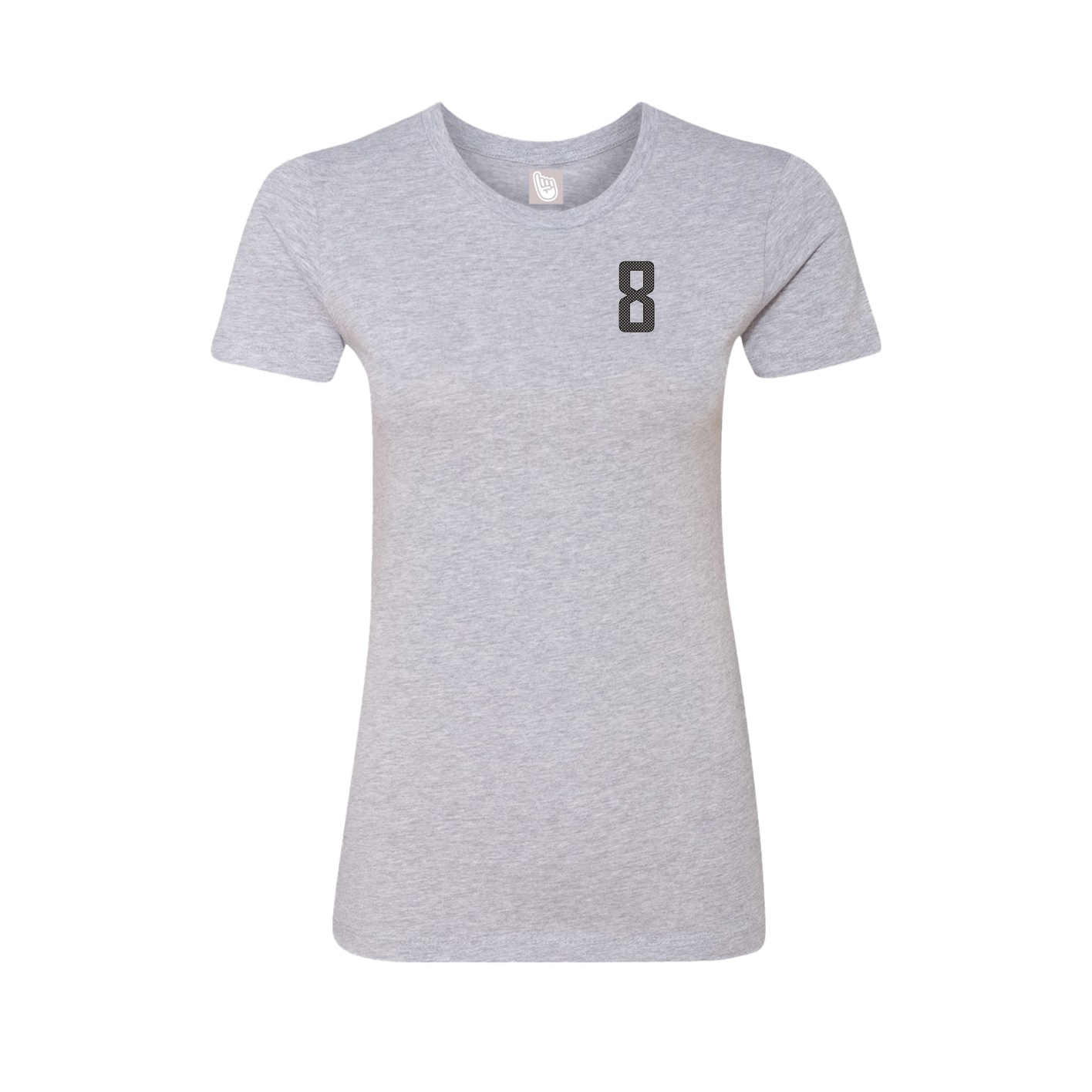 Womens Tee — Front Shirsy in Grey