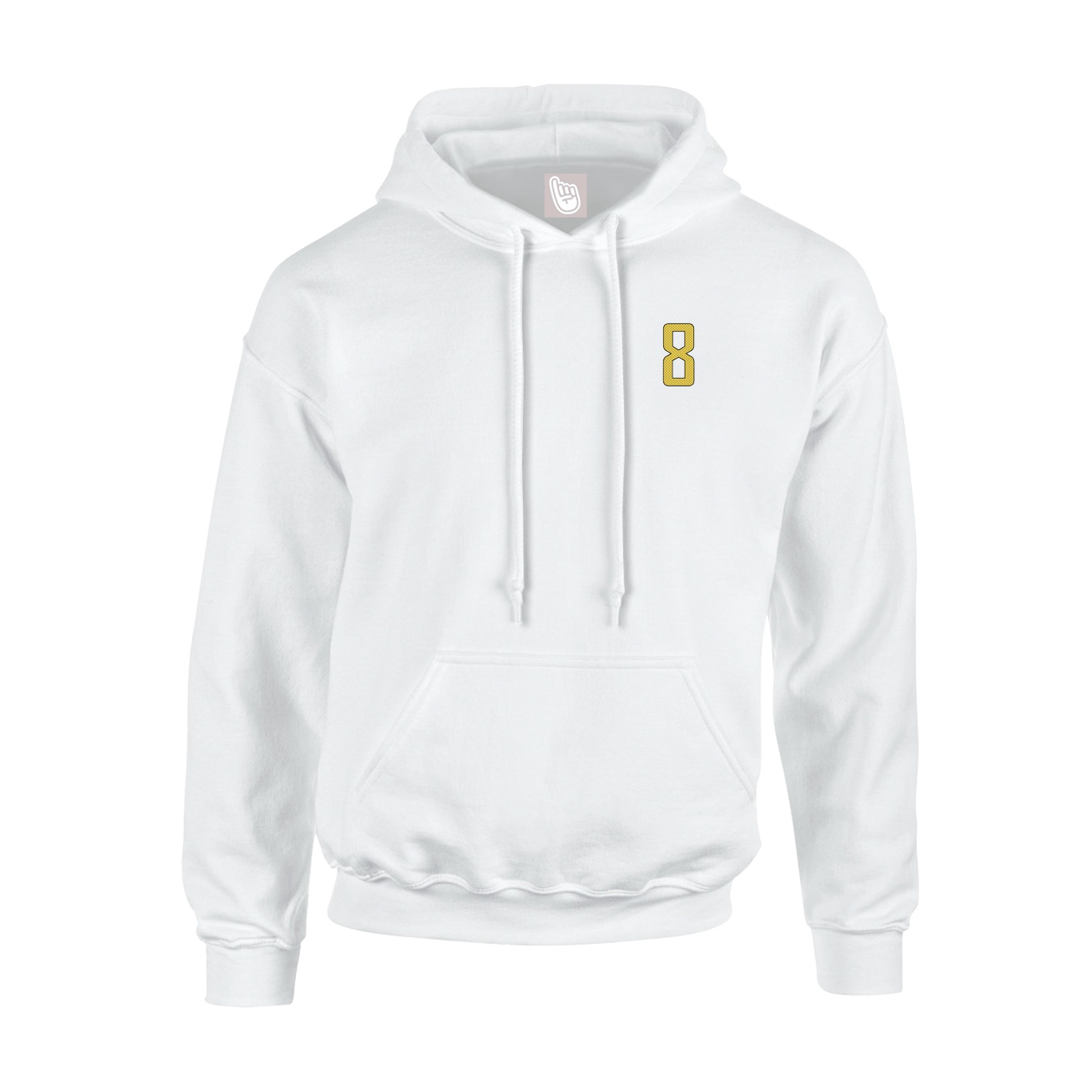 Youth Hoodie — Front Shirsy in White