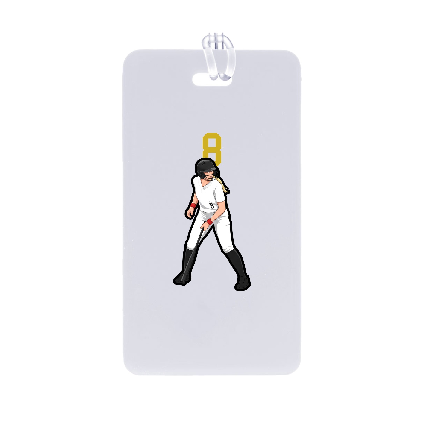Bag Tag — Number Top in Classic