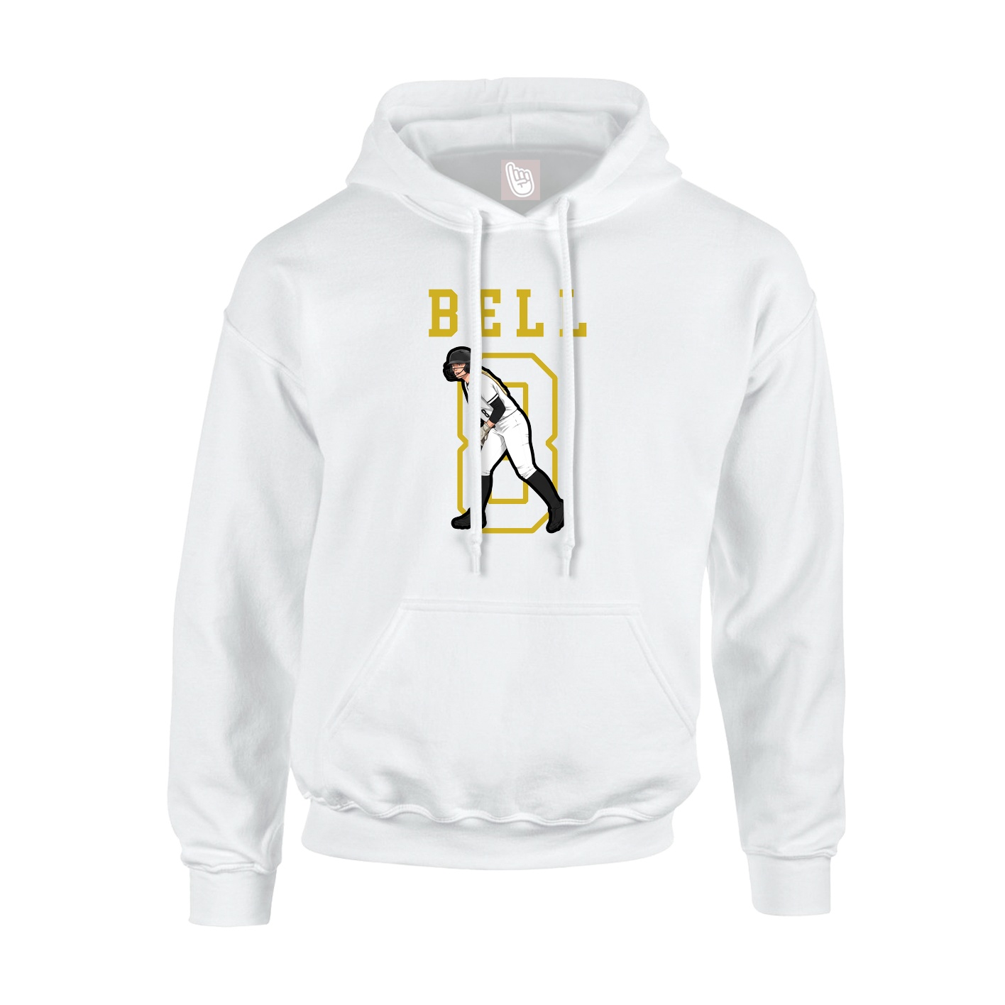 Youth Hoodie — Shirsey in White