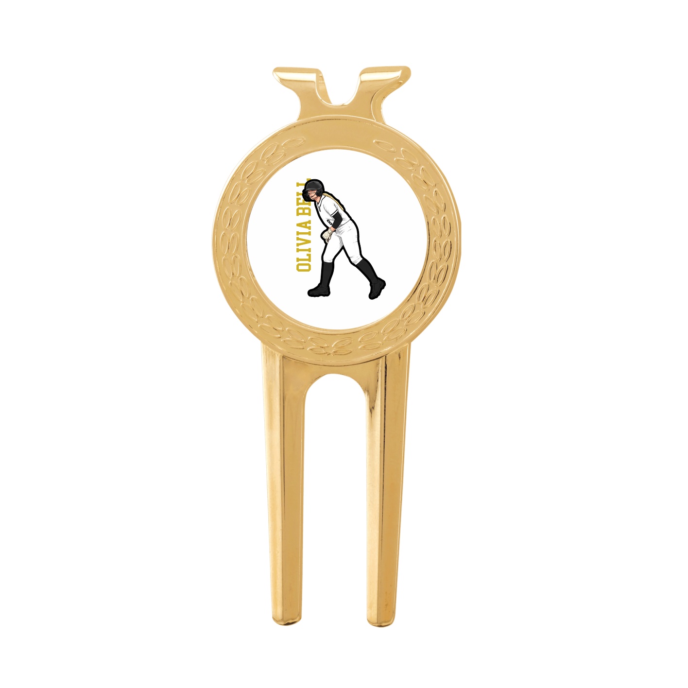Divot Tool with Ball Marker — Name Vertical in Classic