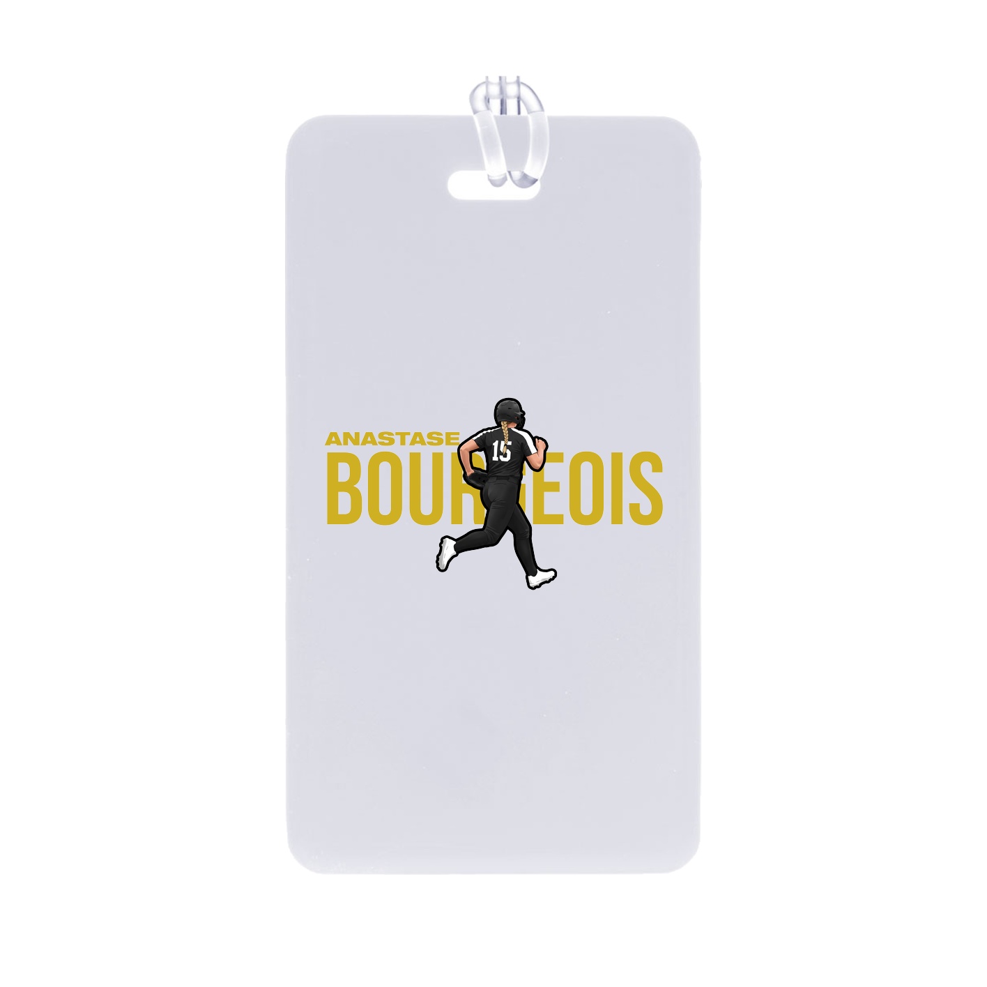 Bag Tag — Player Name in Classic
