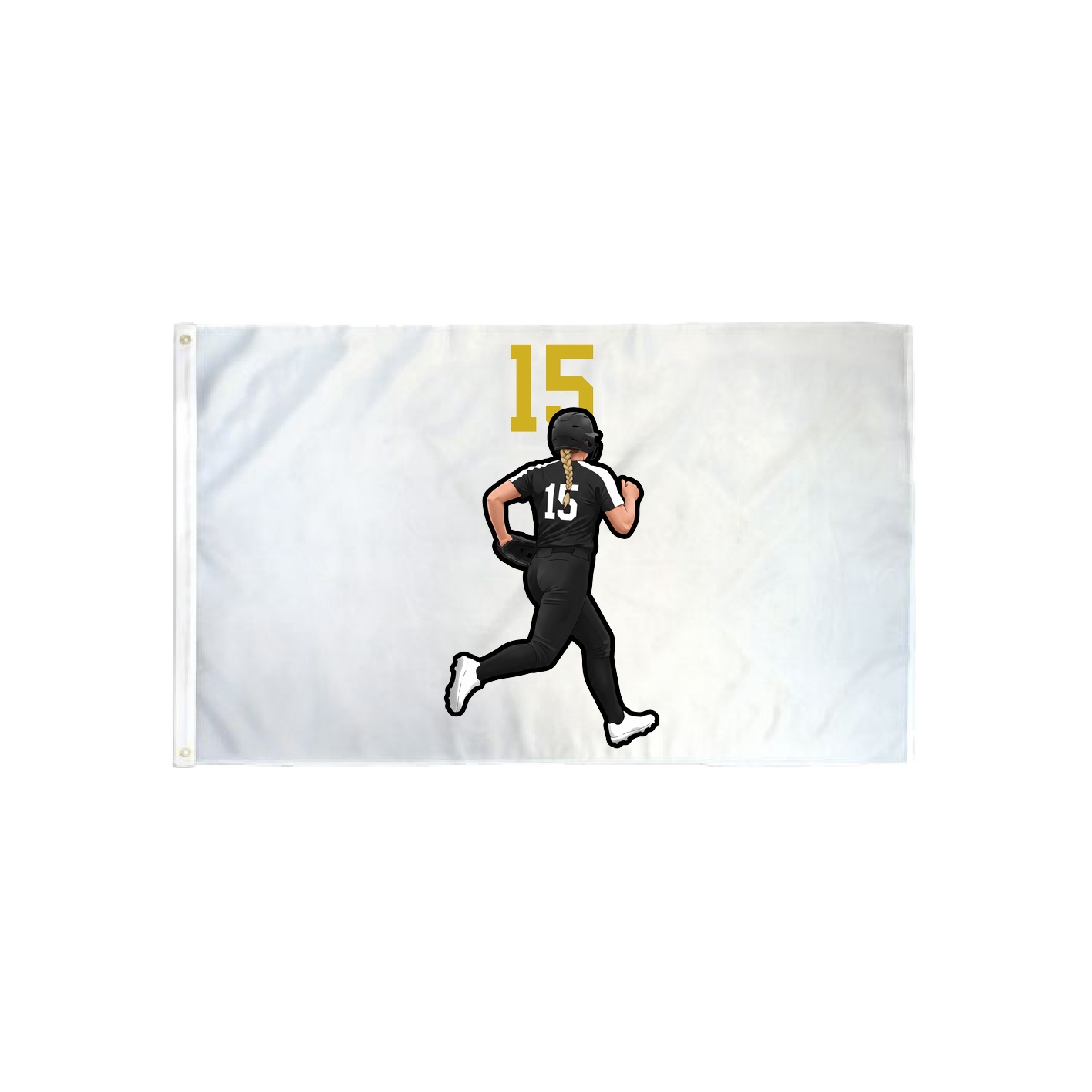 3x5 Flag — Number Top in Classic