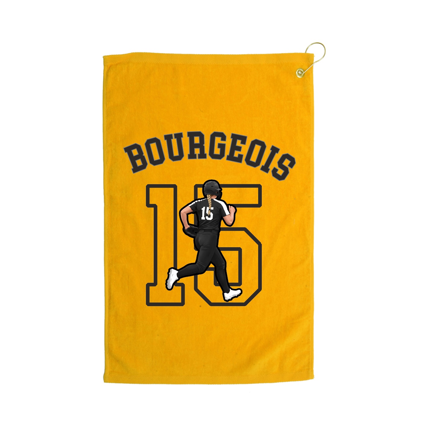 Golf Towel — Shirsey Arch in Gold