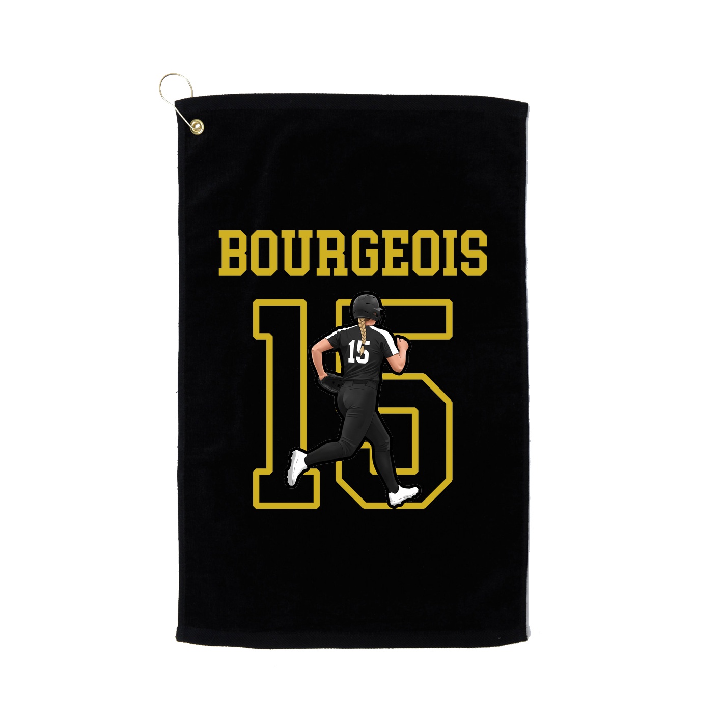 Golf Towel — Shirsey in Black