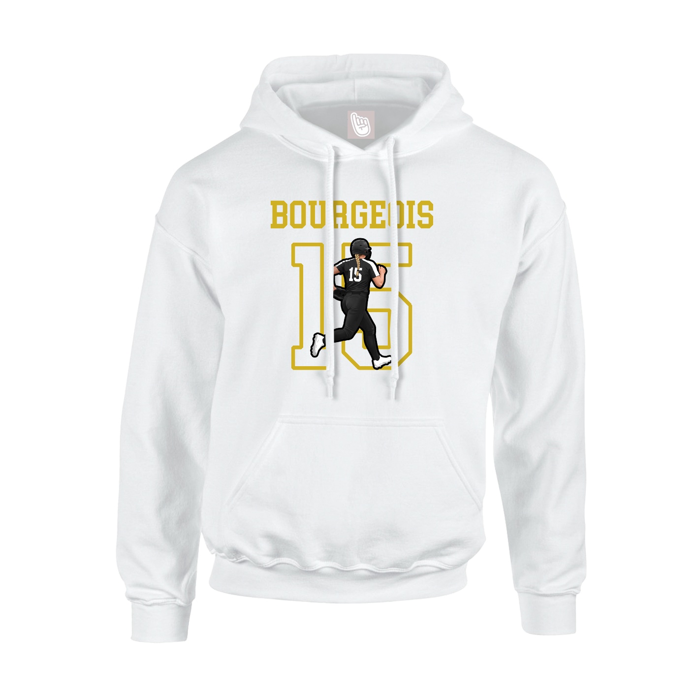 Youth Hoodie — Shirsey in White