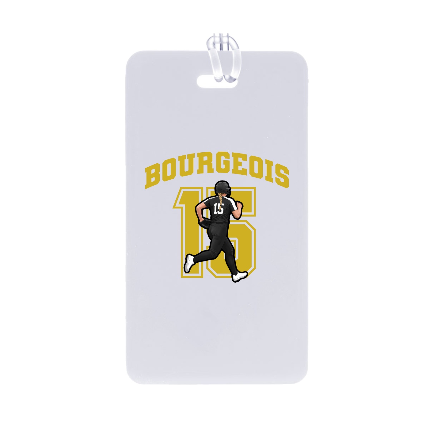 Bag Tag — Number in Classic