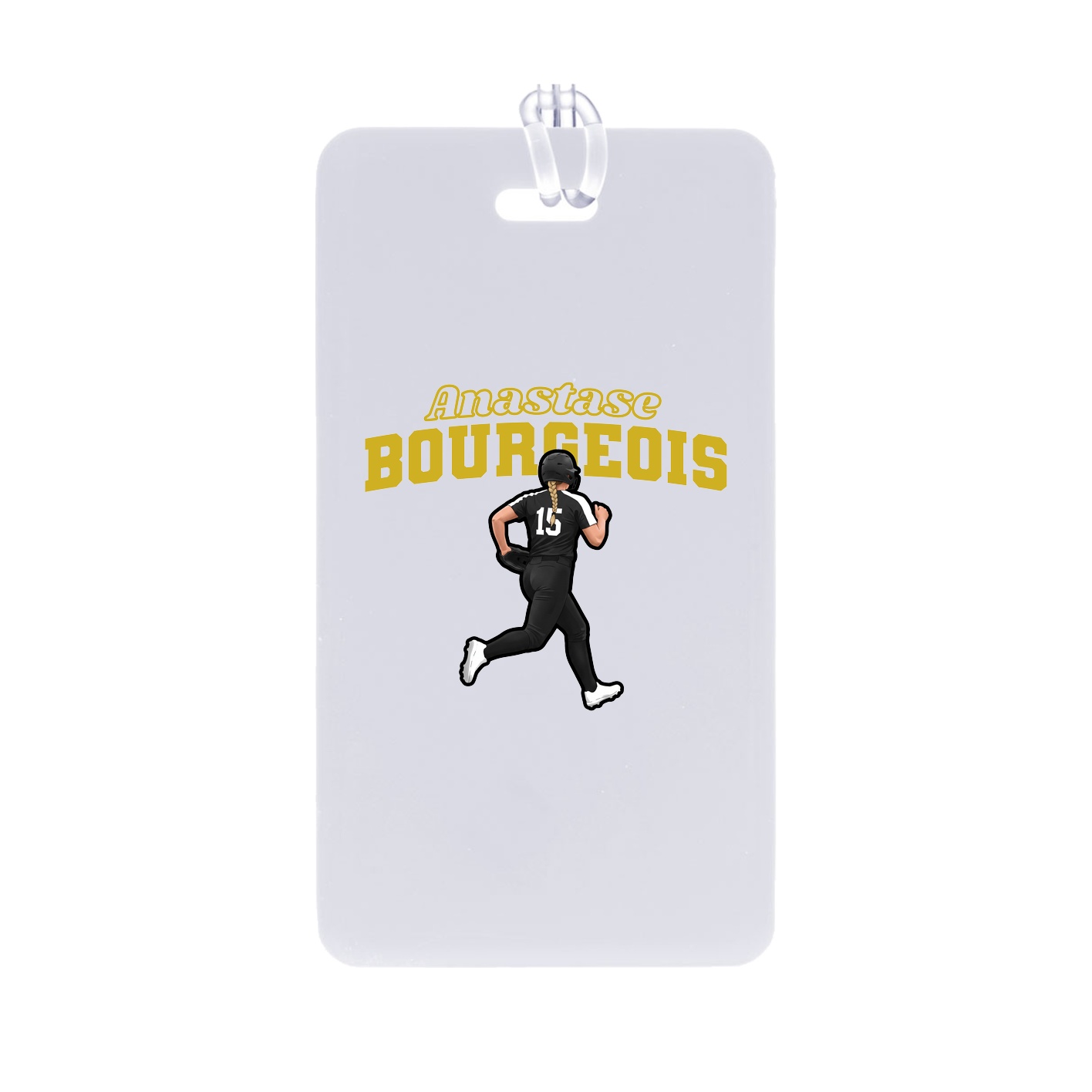 Bag Tag — Name Arch in Classic