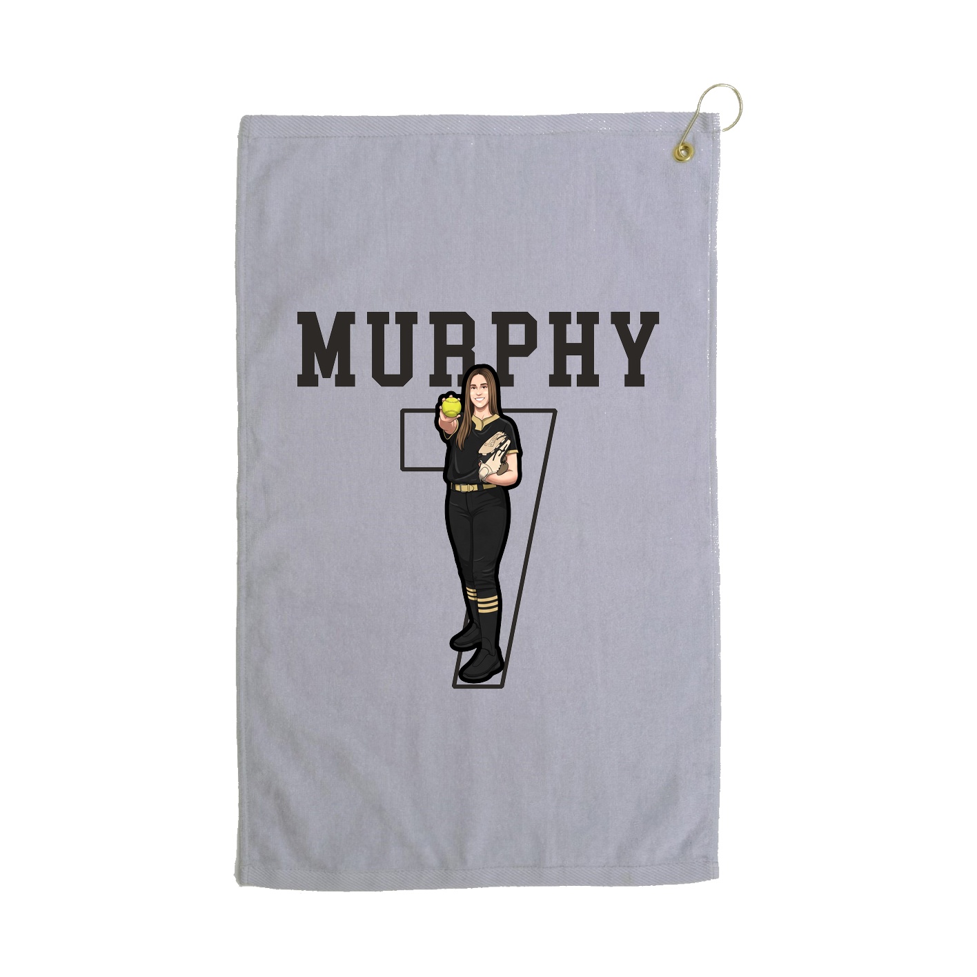 Golf Towel — Shirsey in Grey