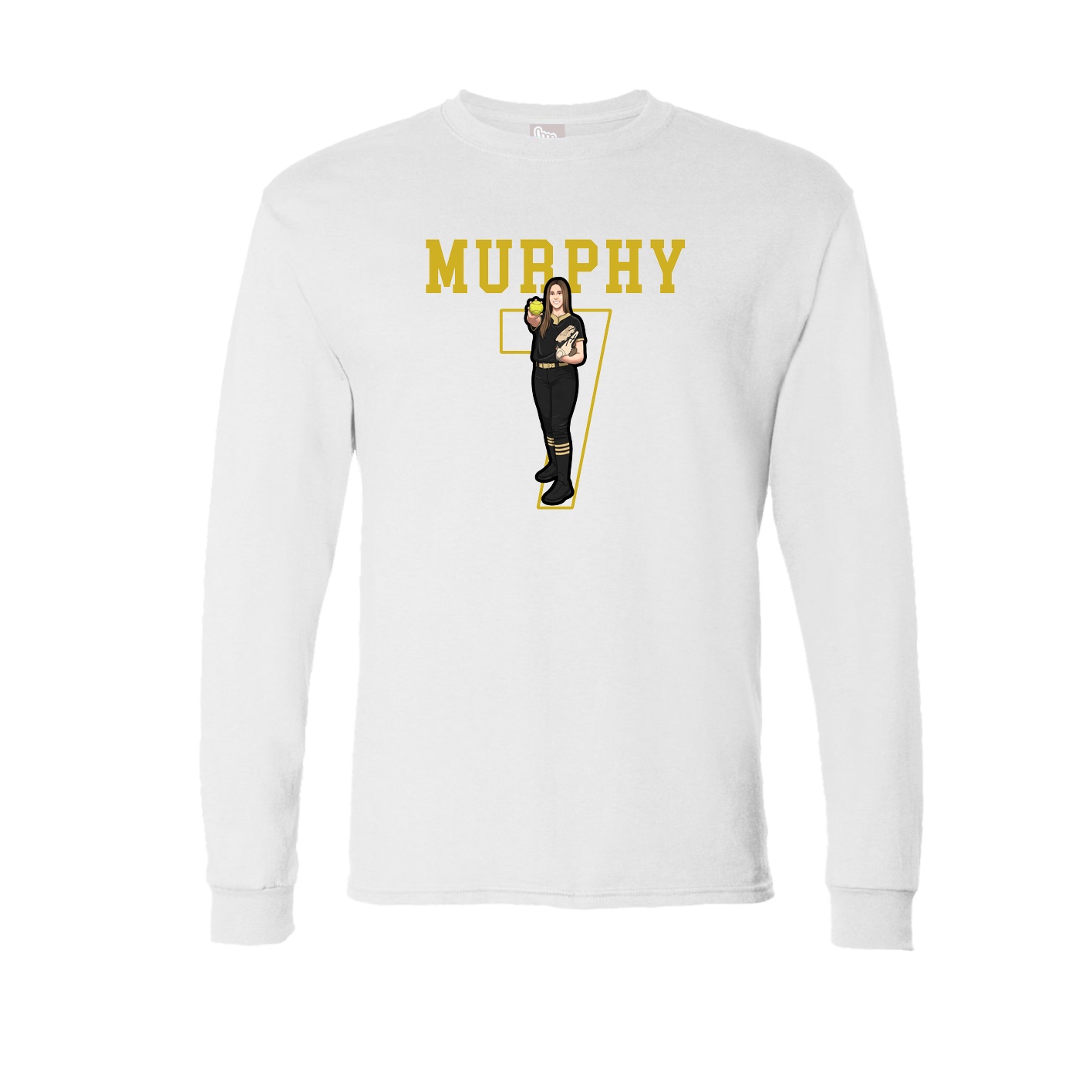 Long Sleeve Tee — Shirsey in White