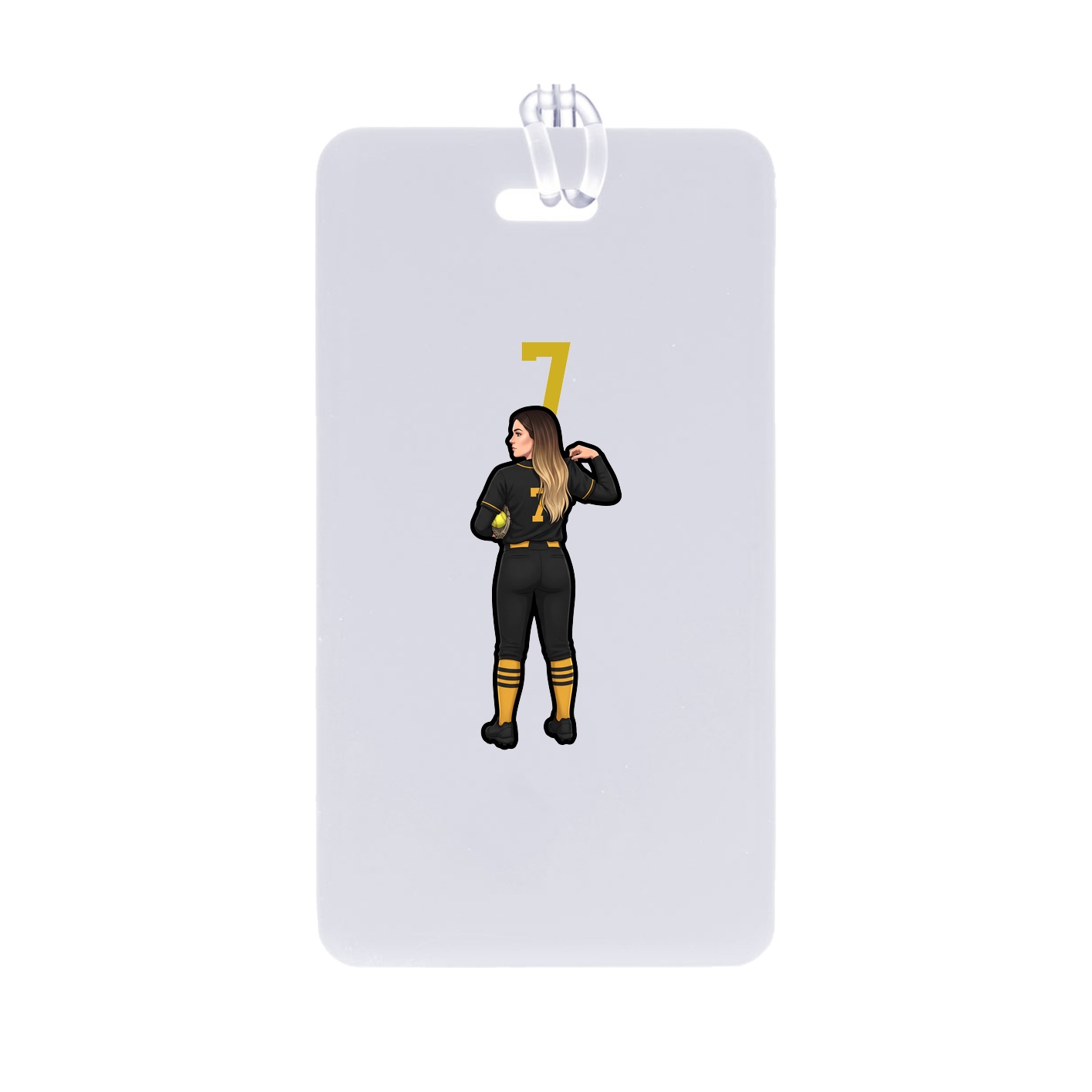 Bag Tag — Number Top in Classic