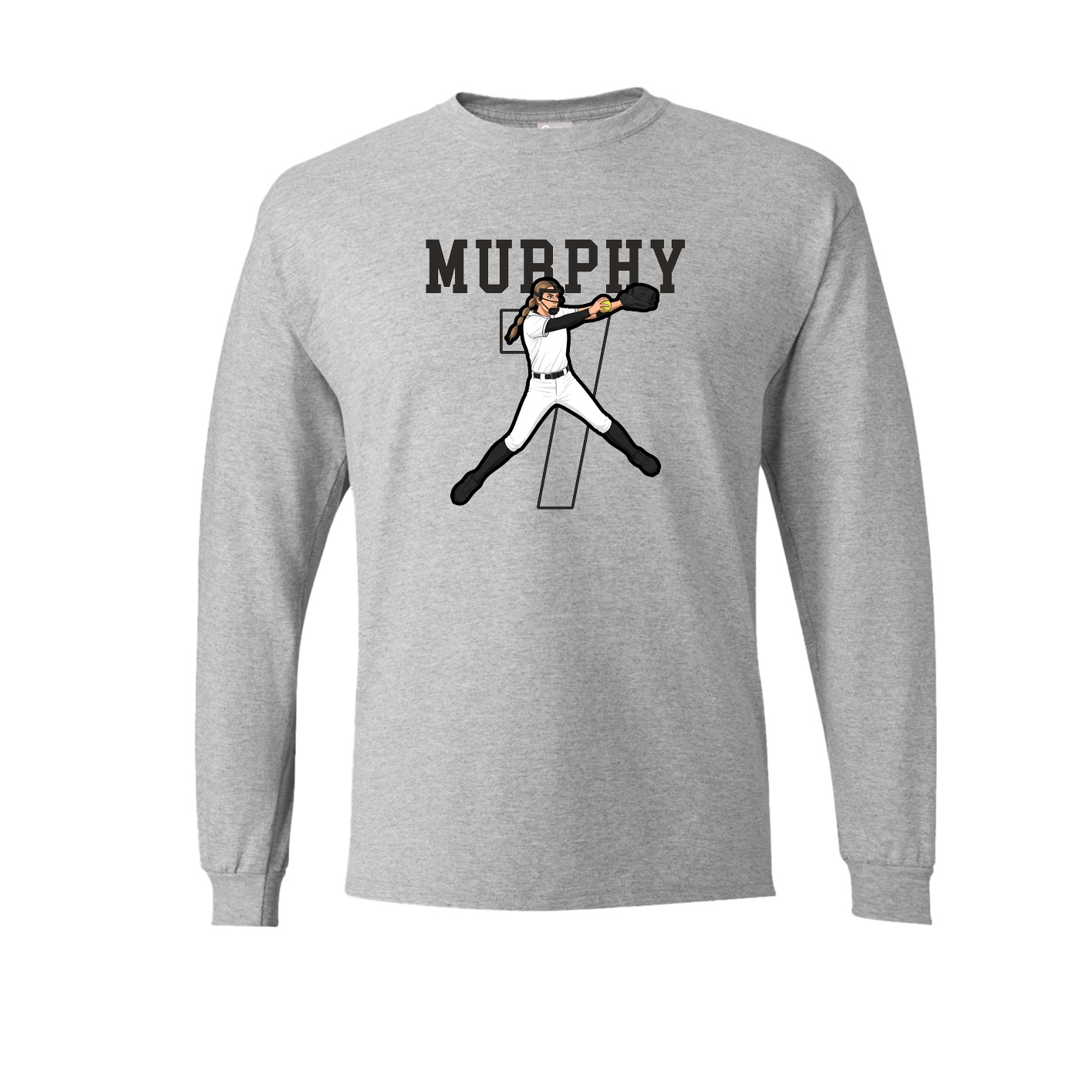 Long Sleeve Tee — Shirsey in Grey