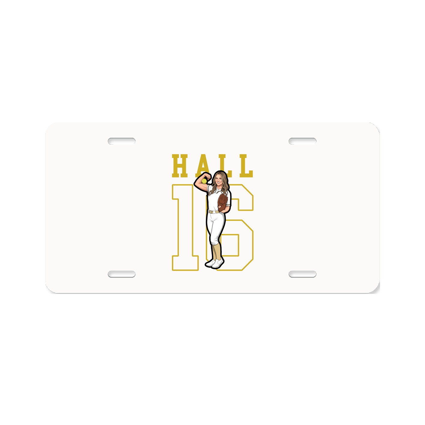 License Plate — Shirsey in Classic