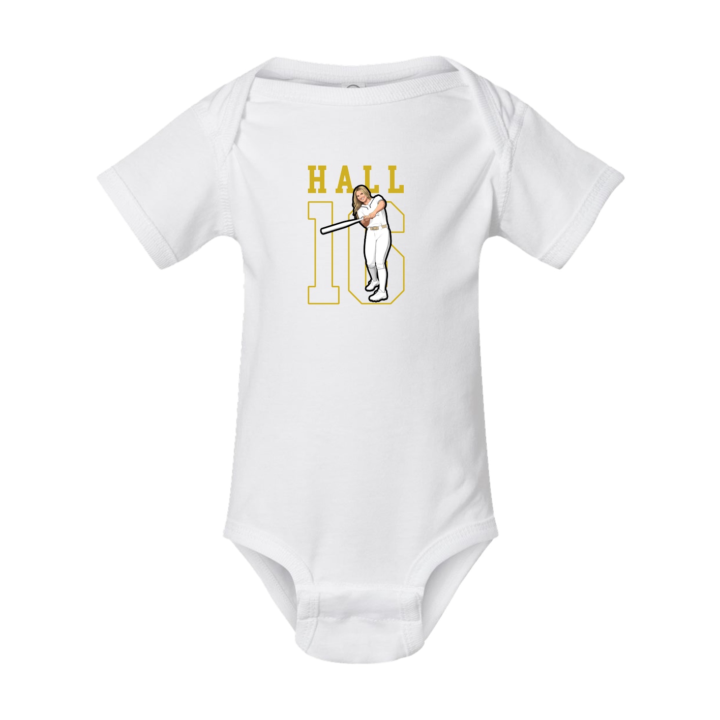 Baby Onesie — Shirsey in White