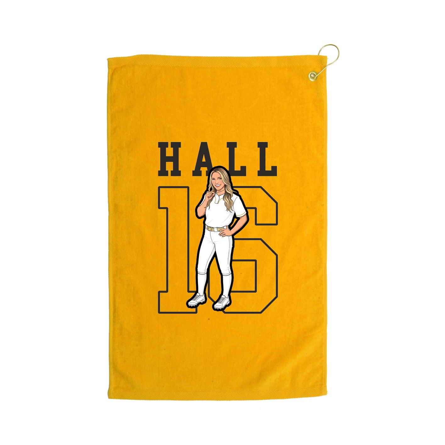 Golf Towel — Shirsey in Gold