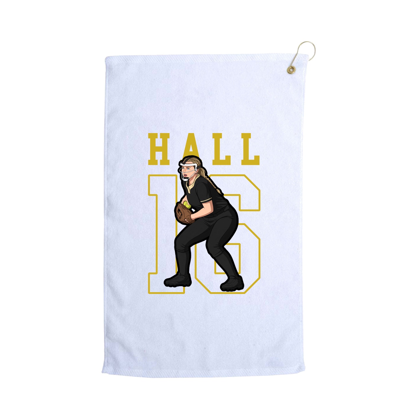 Golf Towel — Shirsey in White