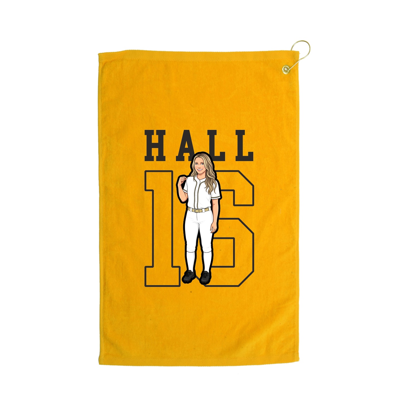 Golf Towel — Shirsey in Gold