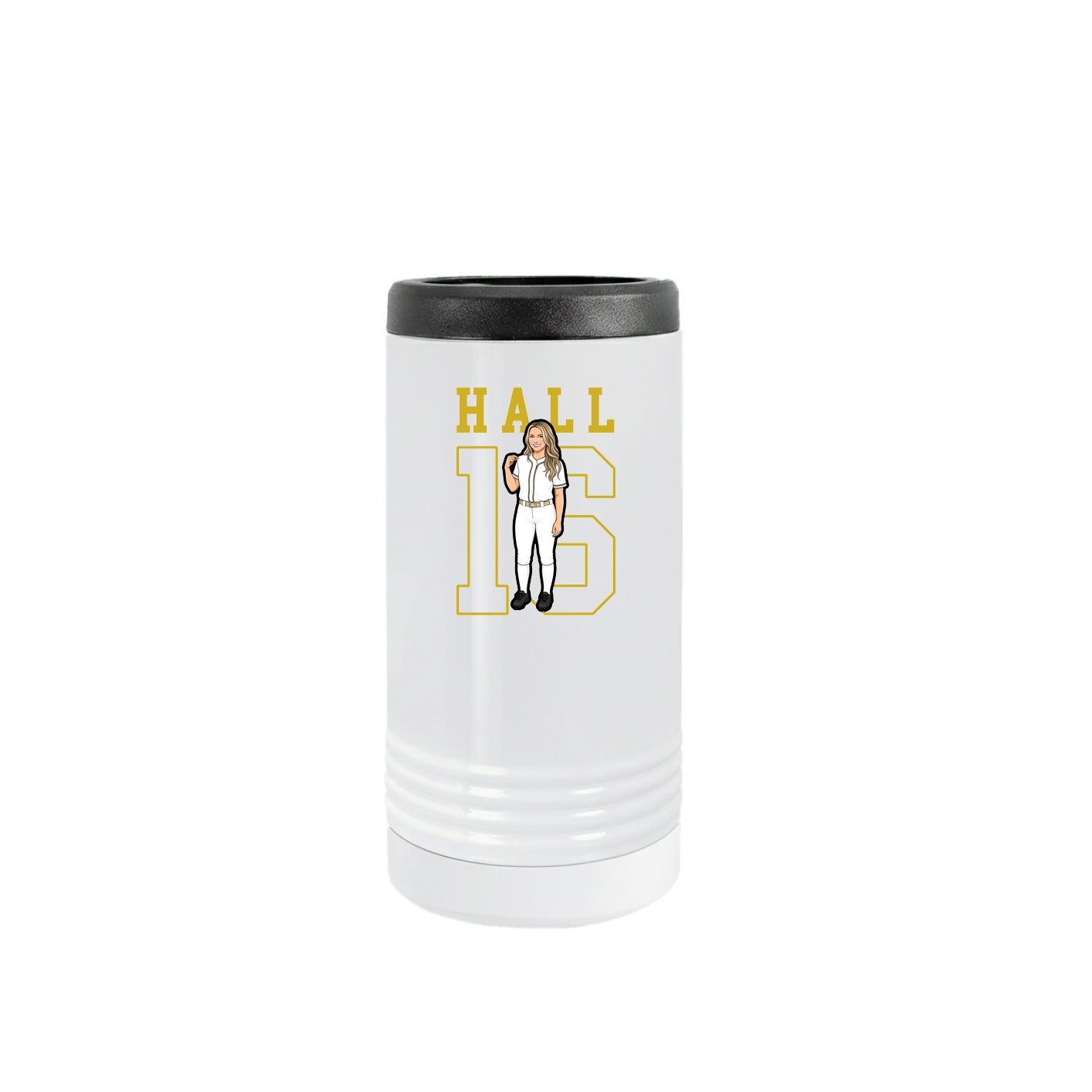 Slim Beverage Holder — Shirsey in White