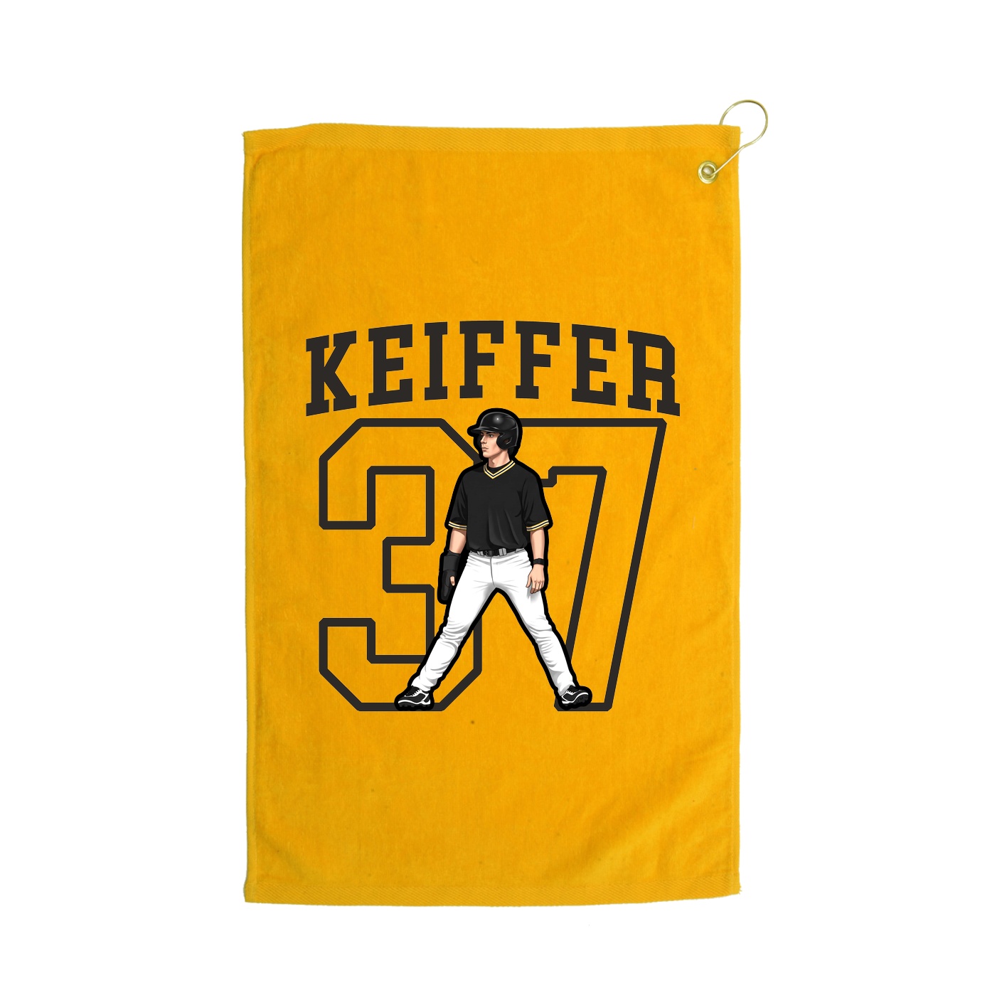 Golf Towel — Shirsey in Gold