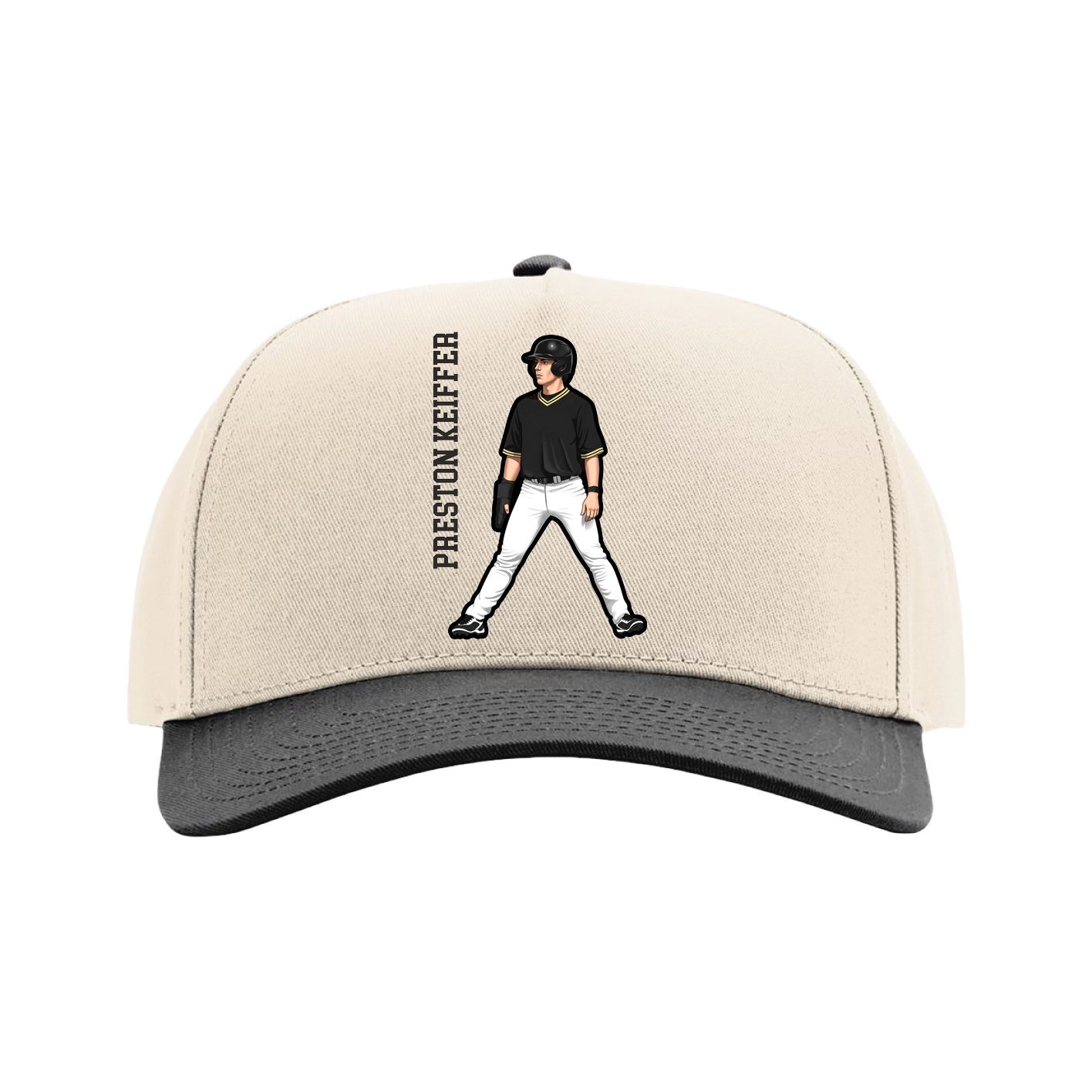 Full Fabric Five-Panel Champ Cap