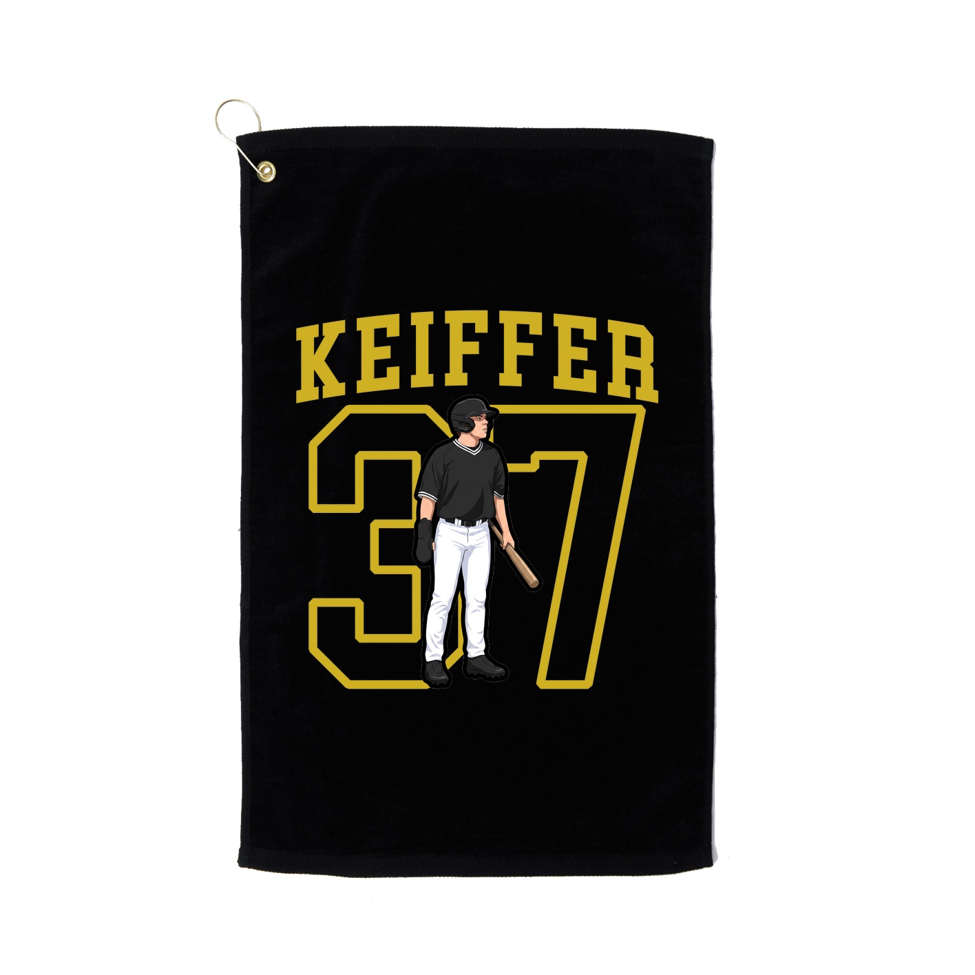 Golf Towel — Shirsey in Black