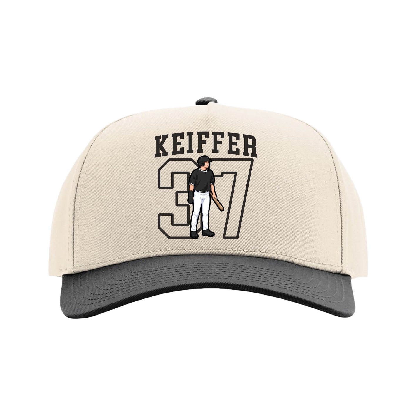 Full Fabric Five-Panel Champ Cap