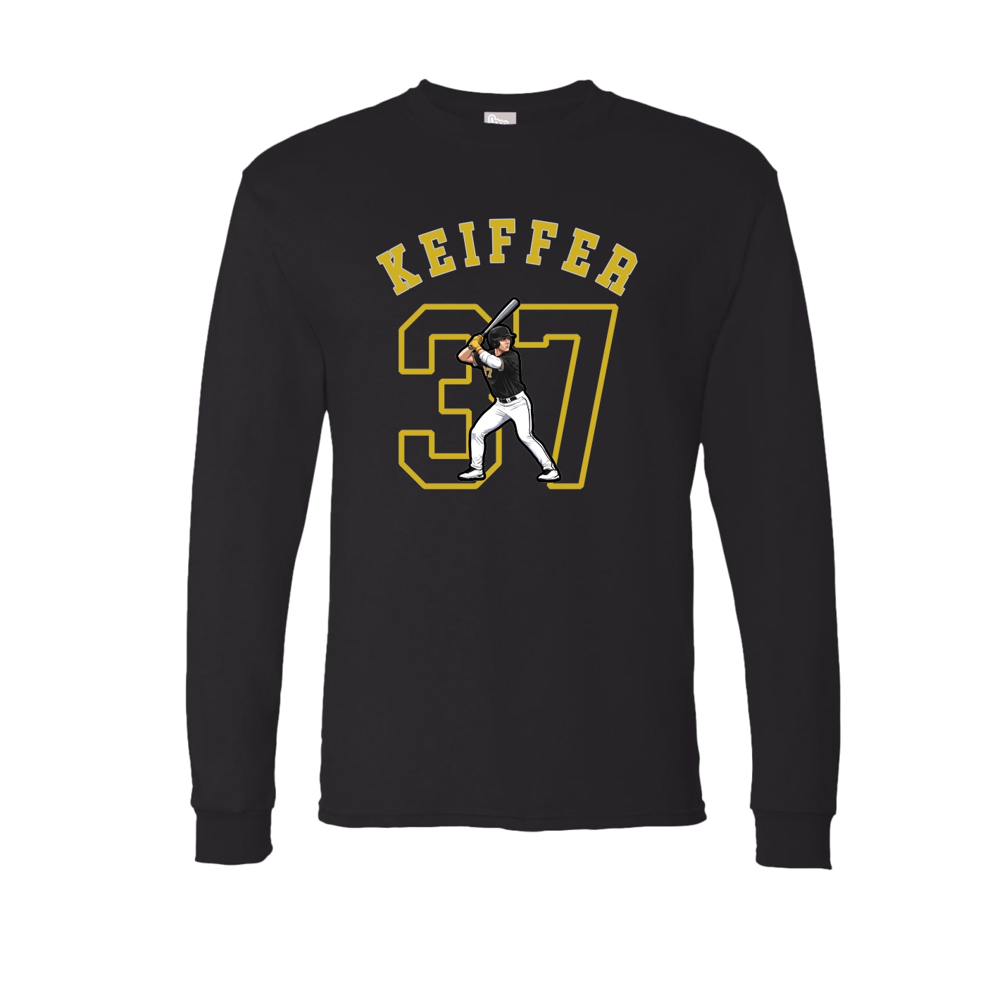Long Sleeve Tee — Shirsey Arch in Black