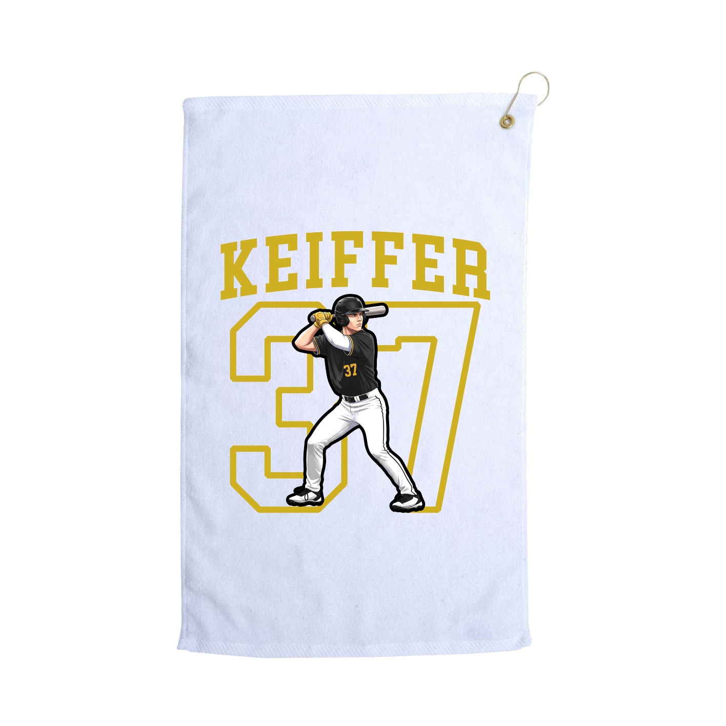 Golf Towel — Shirsey in White