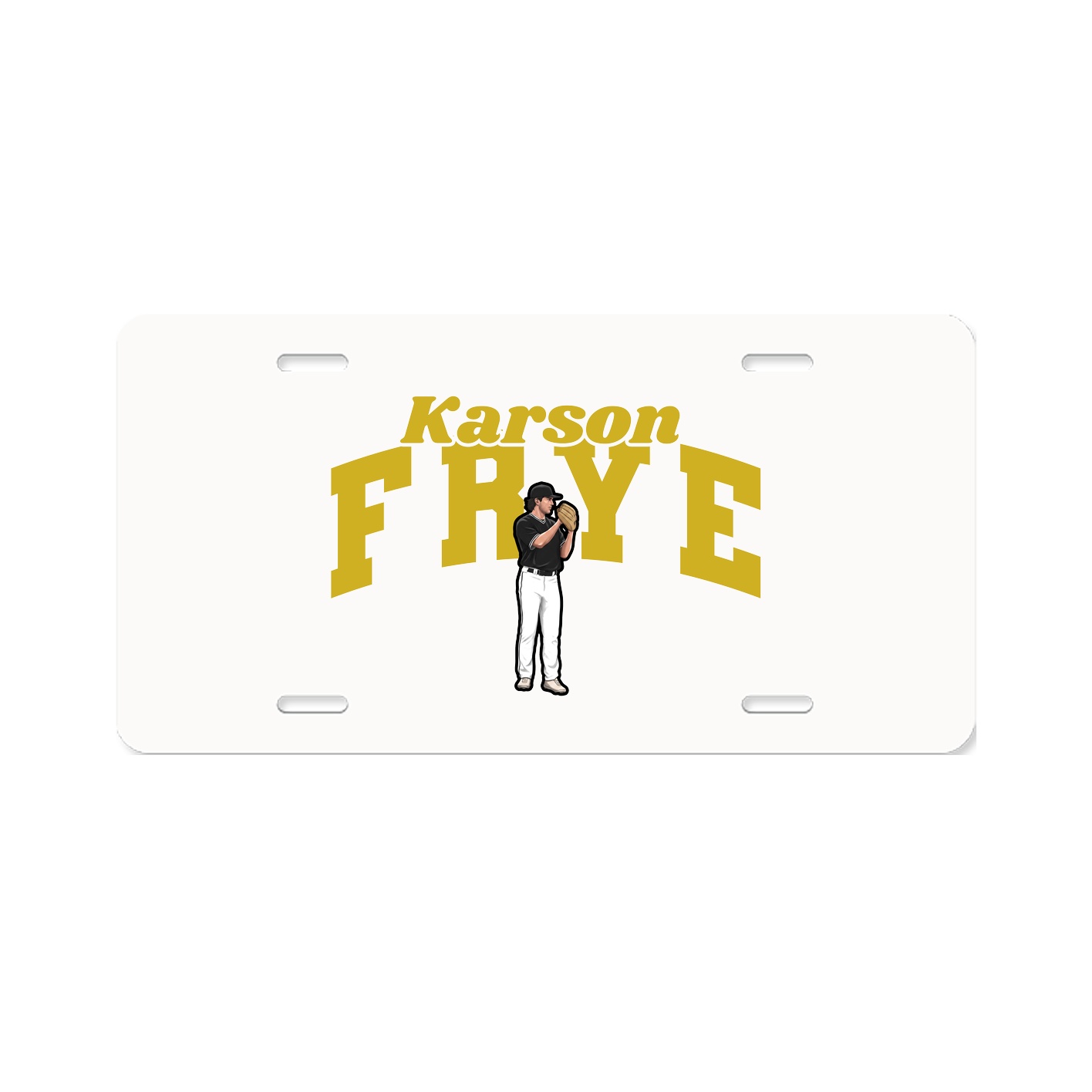 License Plate — Signature Arch in Classic