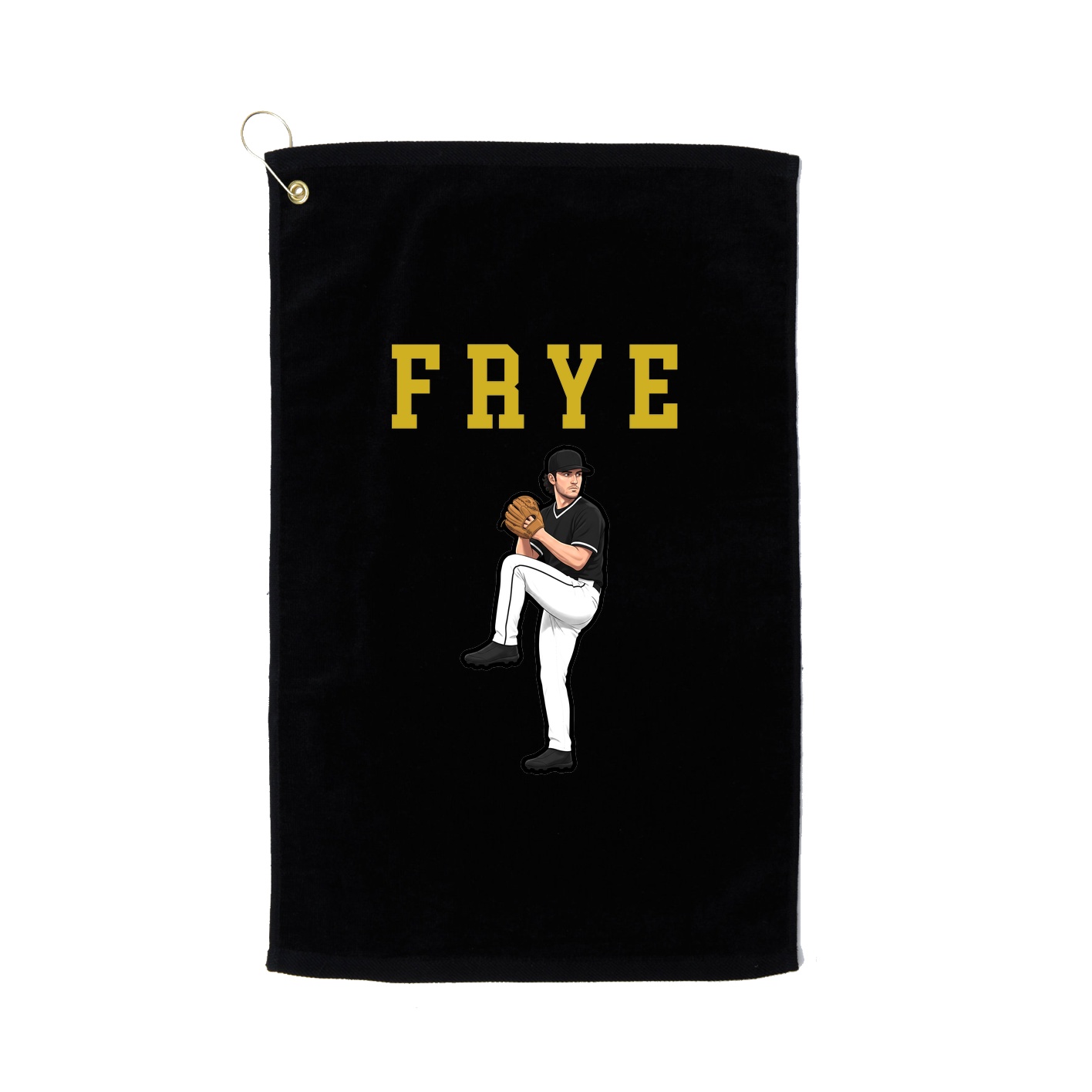 Golf Towel — Shirsey in Black