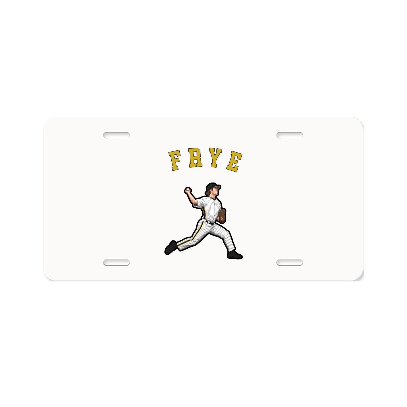 License Plate — Shirsey Arch in Classic