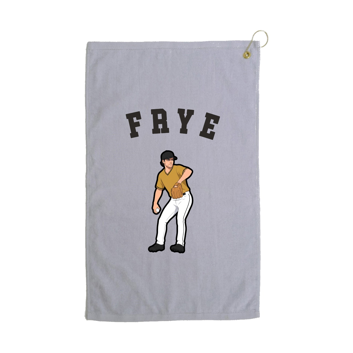 Golf Towel — Shirsey Arch in Grey
