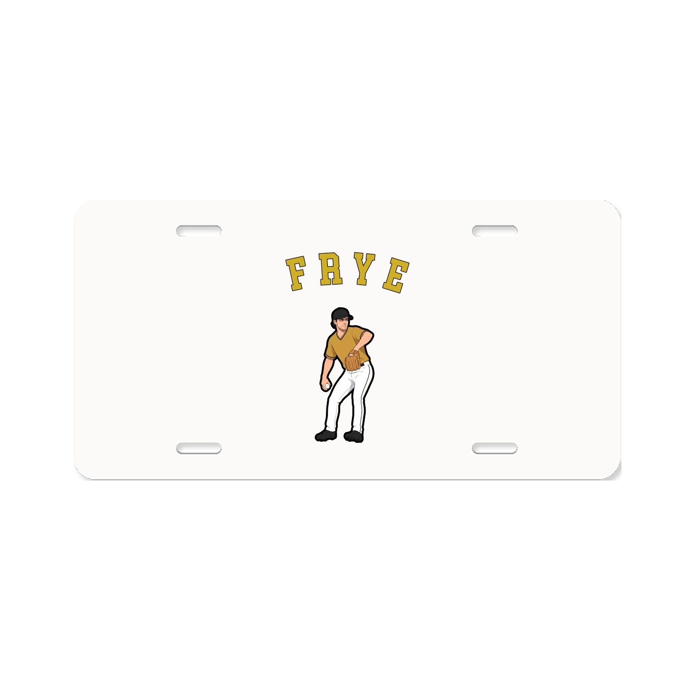 License Plate — Shirsey Arch in Classic
