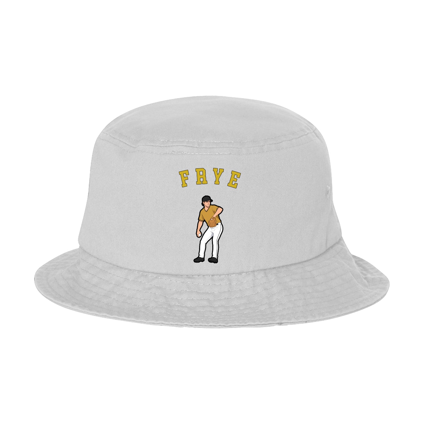 Bucket Cap — Shirsey Arch in White