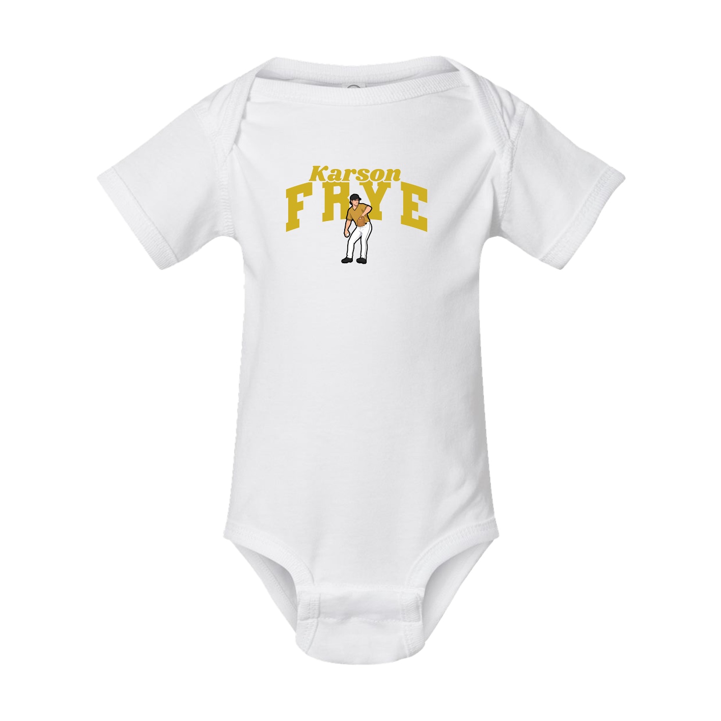 Baby Onesie — Signature Arch in White