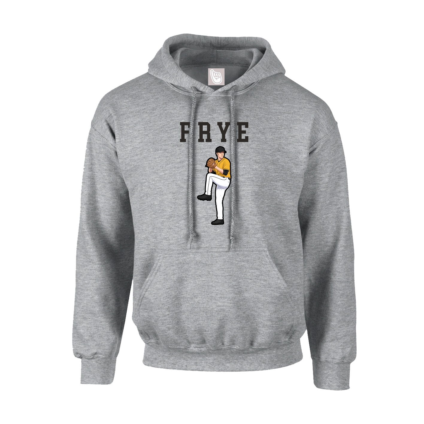 Hoodie — Shirsey in Grey