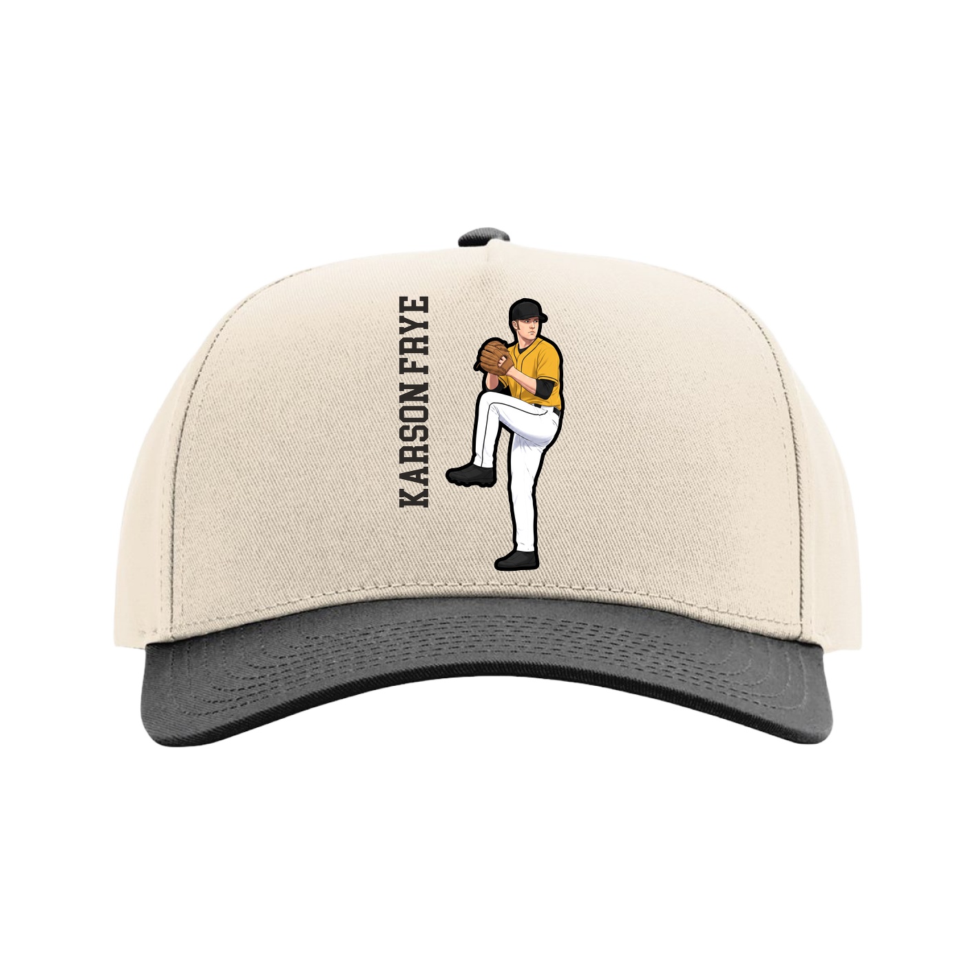 Full Fabric Five-Panel Champ Cap