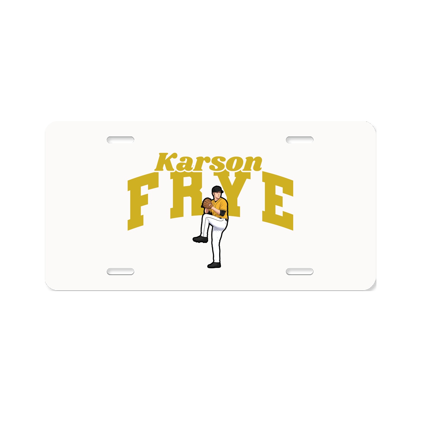 License Plate — Signature Arch in Classic