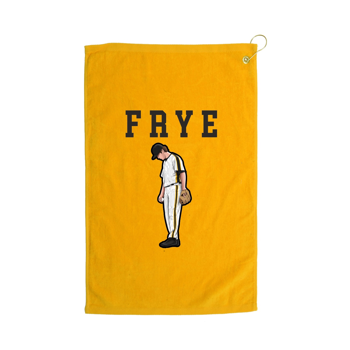 Golf Towel — Shirsey in Gold