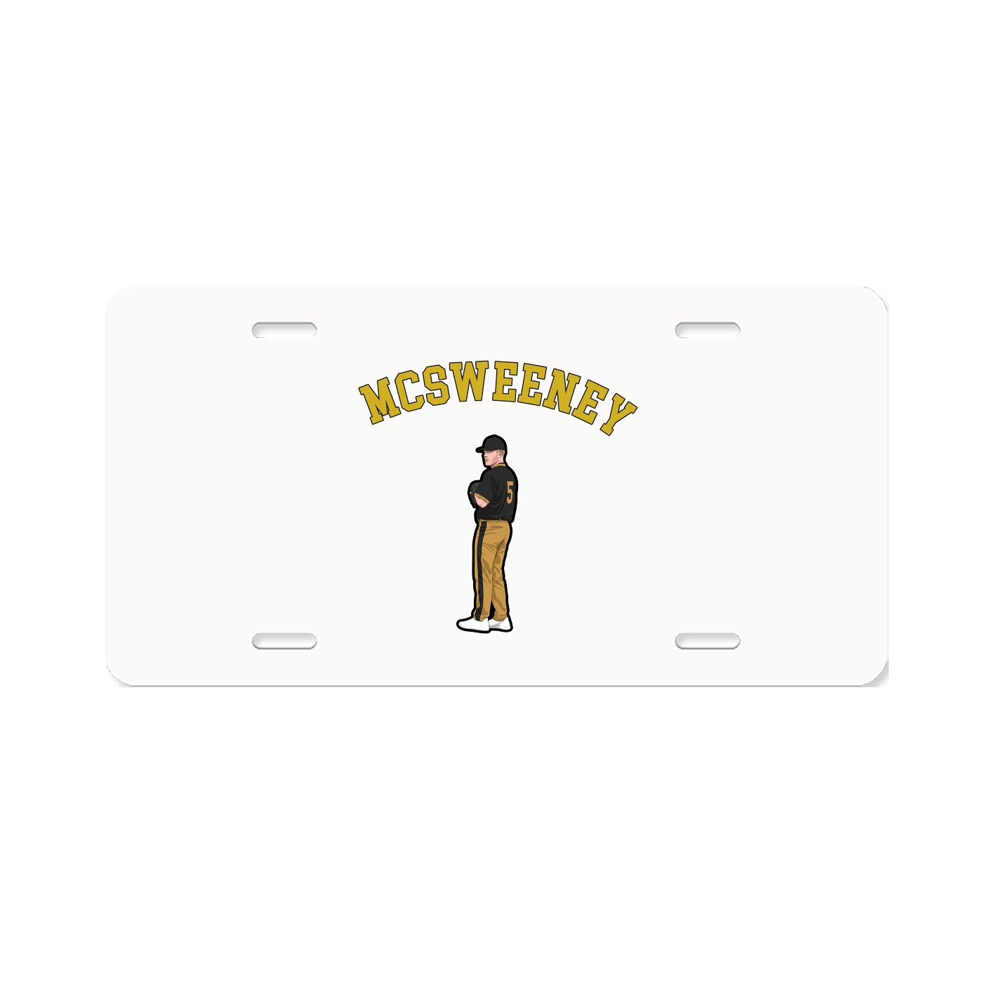 License Plate — Shirsey Arch in Classic