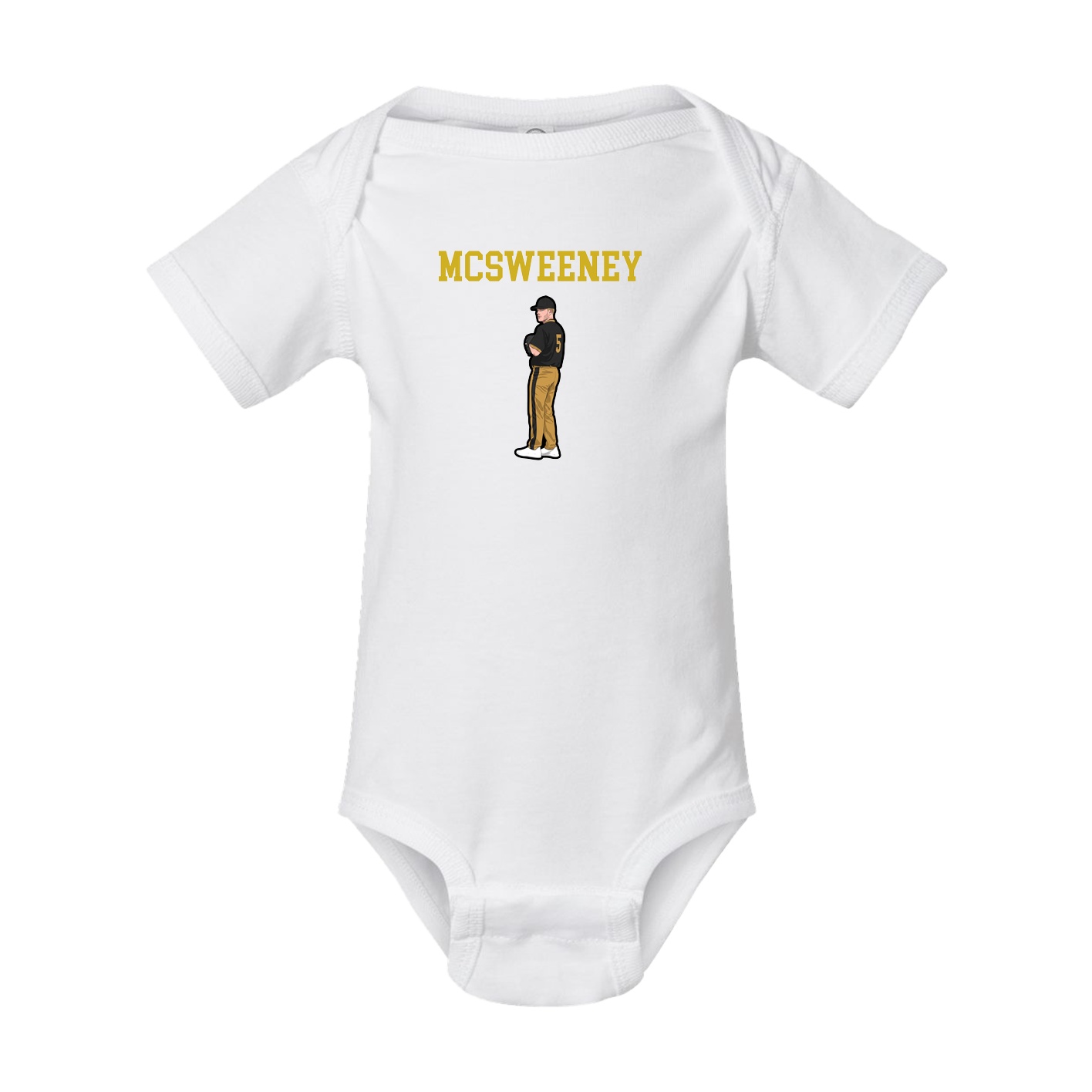 Baby Onesie — Shirsey in White