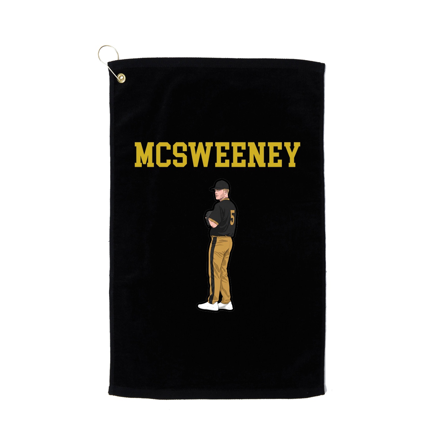 Golf Towel — Shirsey in Black