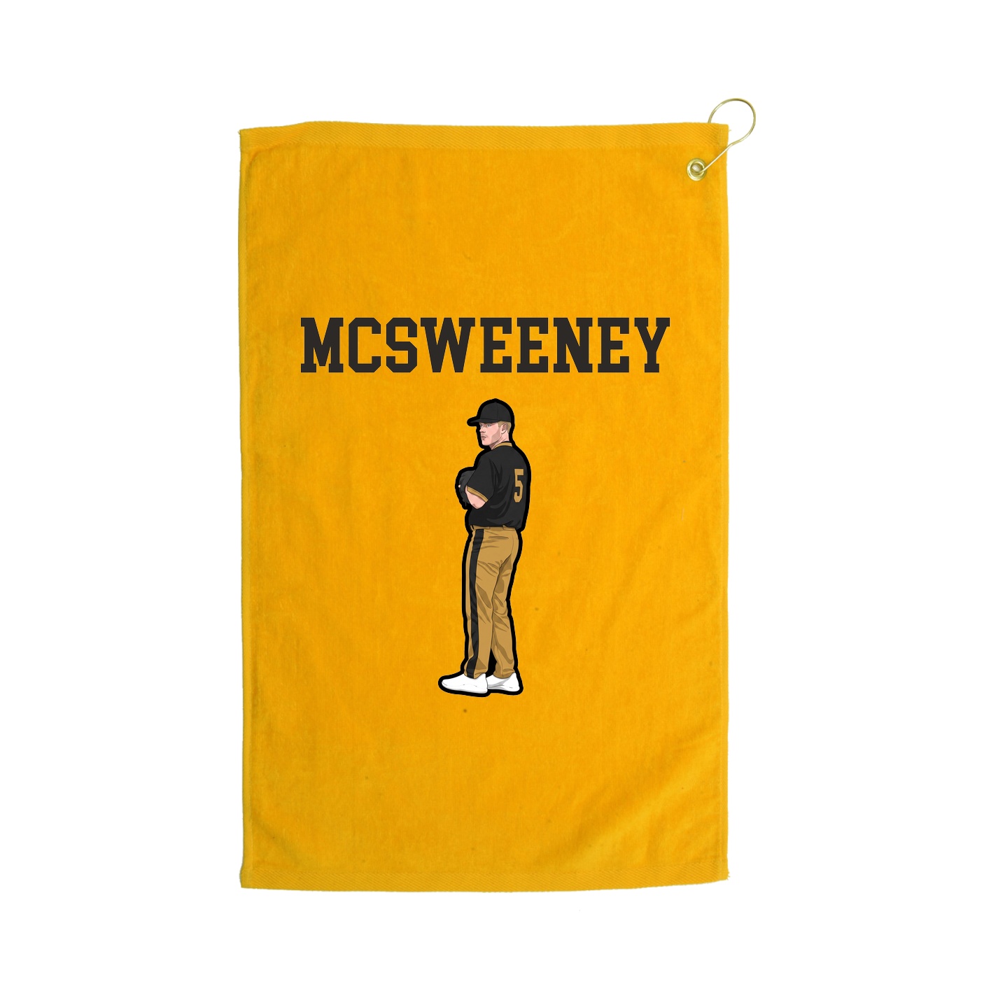 Golf Towel — Shirsey in Gold
