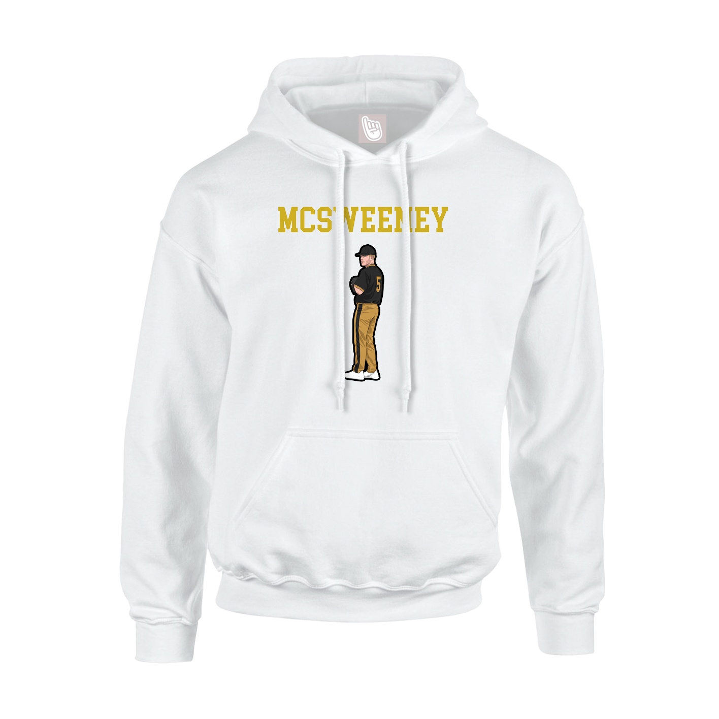 Youth Hoodie — Shirsey in White