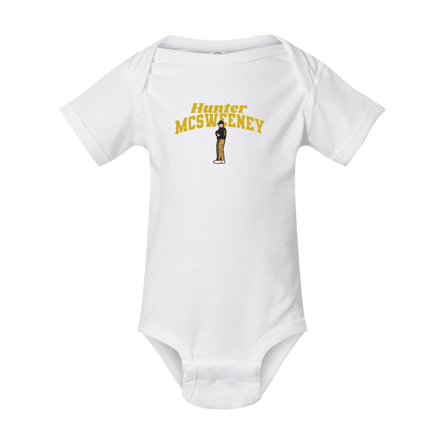Baby Onesie — Signature Arch in White