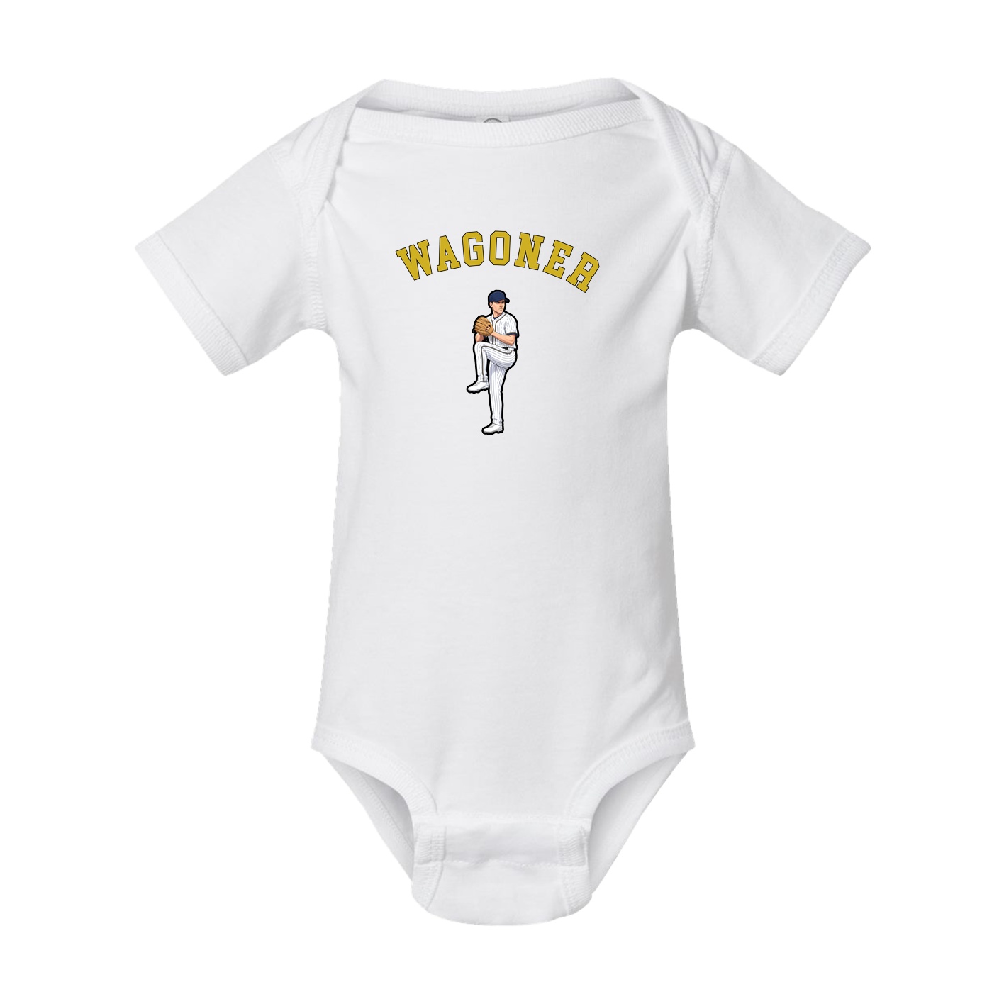 Baby Onesie — Shirsey Arch in White