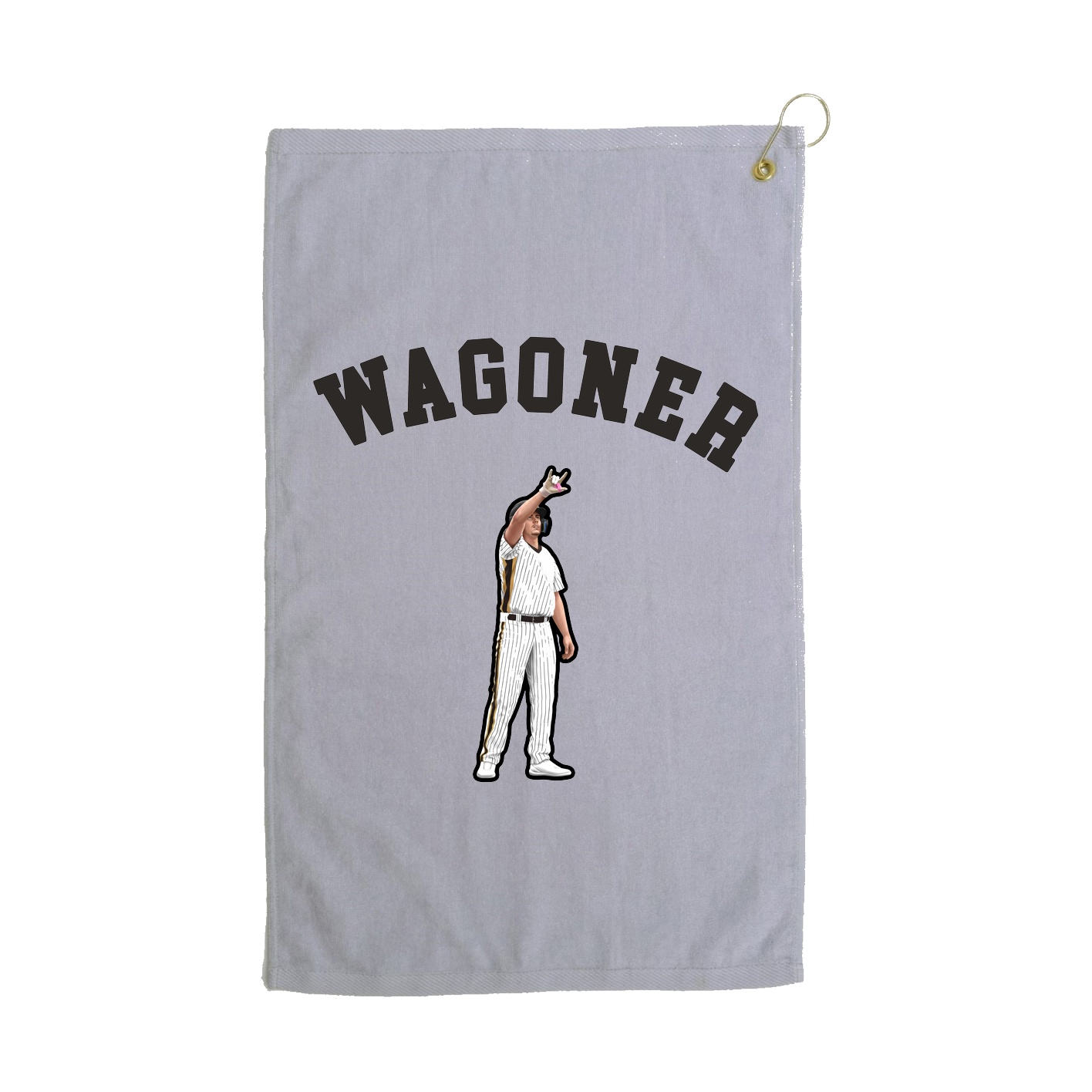 Golf Towel — Shirsey Arch in Grey