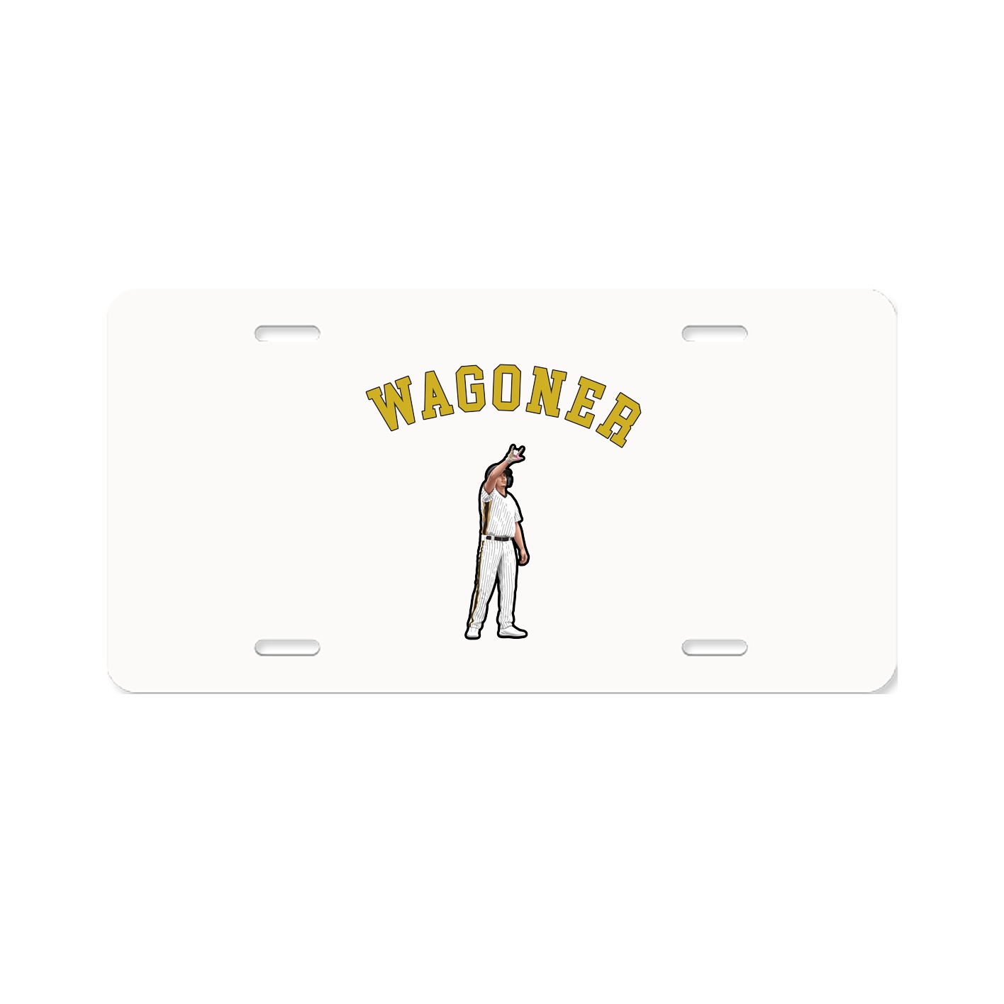 License Plate — Shirsey Arch in Classic
