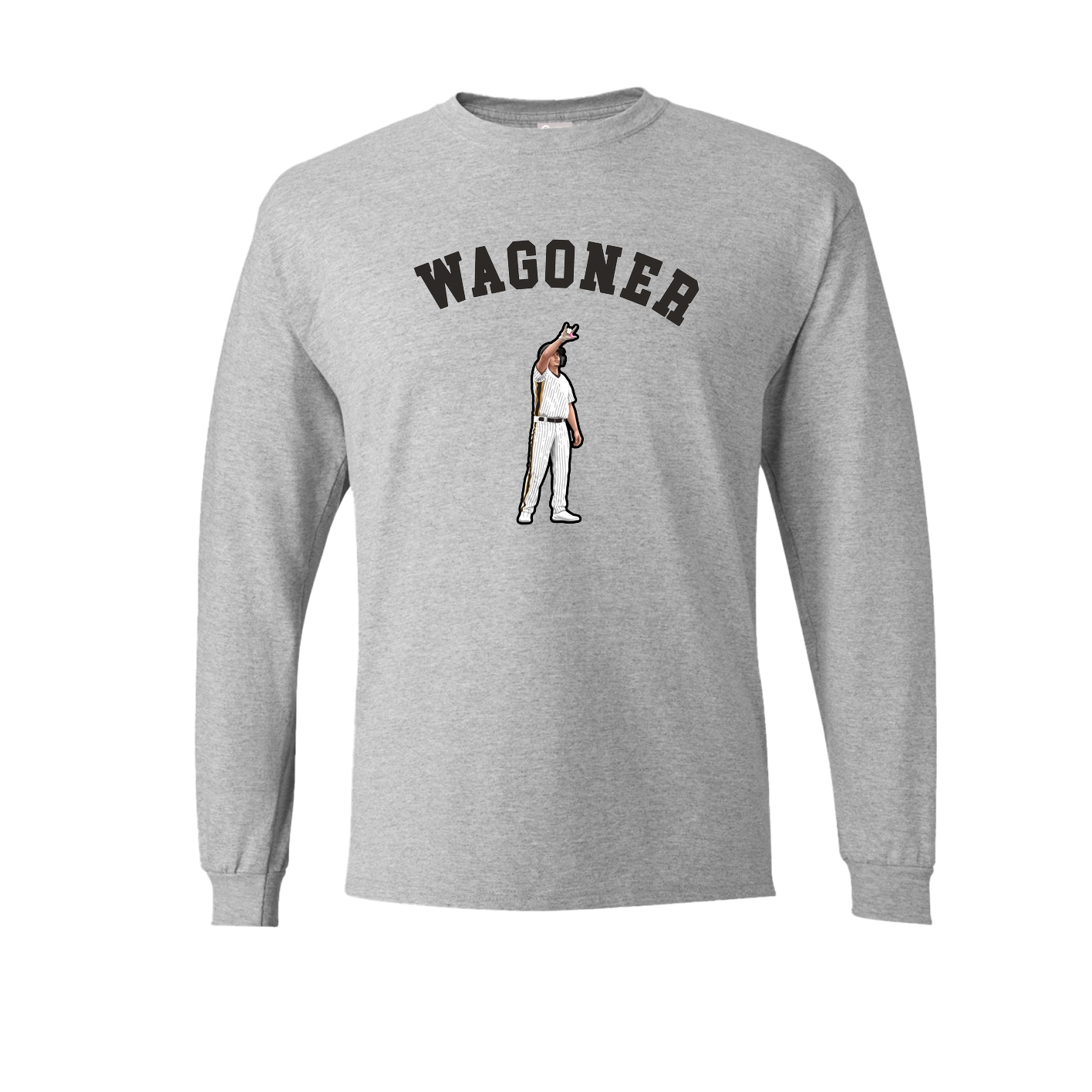 Long Sleeve Tee — Shirsey Arch in Grey